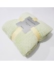 Supermiękki koc flanelowy samolot Sofa użyj Office koc dziecięcy ręcznik podróż polar Mesh przenośny do samochodu koc podróżny k