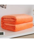 Miękki ciepły materiał koc z polaru zimowy prześcieradło narzuta Sofa Plaid rzut 220Gsm 6 rozmiar lekka, cienka mycie mechaniczn