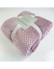 Supermiękki koc flanelowy samolot Sofa użyj Office koc dziecięcy ręcznik podróż polar Mesh przenośny do samochodu koc podróżny k