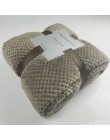 Supermiękki koc flanelowy samolot Sofa użyj Office koc dziecięcy ręcznik podróż polar Mesh przenośny do samochodu koc podróżny k