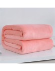 Miękki ciepły materiał koc z polaru zimowy prześcieradło narzuta Sofa Plaid rzut 220Gsm 6 rozmiar lekka, cienka mycie mechaniczn