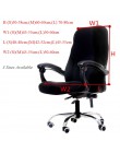 S/M/L rozmiary Office Stretch pokrowiec na krzesła ze spandeksu pokrowiec na komputer antypoślizgowy pokrowiec na krzesło zdejmo