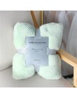 BeddingOutlet flanelowy koc polarowy miękki koc podróżny jednokolorowy narzuta pluszowa obudowa na kanapa z funkcją spania ciepł