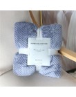 BeddingOutlet flanelowy koc polarowy miękki koc podróżny jednokolorowy narzuta pluszowa obudowa na kanapa z funkcją spania ciepł