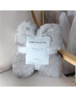 BeddingOutlet flanelowy koc polarowy miękki koc podróżny jednokolorowy narzuta pluszowa obudowa na kanapa z funkcją spania ciepł