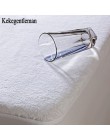 160X200cm materac wodoodporny pokrowiec luksusowy frotte ochraniacz na materac na elastycznej ofercie Drop Shipping Kekegentlema