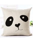 List Love Home poszewki na poduszki pościel bawełniana czarny biały poszewka na poduszkę Sofa nordycka ozdobna poszewka na podus