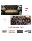 Elastyczna narzuta na sofę Slipcovers L shape narzuta na sofę s do salonu elastan tanie przekrój narzuta na sofę 1/2/3/4 Seater 