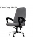 S/M/L rozmiary Office Stretch pokrowiec na krzesła ze spandeksu pokrowiec na komputer antypoślizgowy pokrowiec na krzesło zdejmo