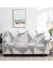 Elastyczna narzuta na sofę Slipcovers L shape narzuta na sofę s do salonu elastan tanie przekrój narzuta na sofę 1/2/3/4 Seater 