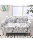 Elastyczna narzuta na sofę Slipcovers L shape narzuta na sofę s do salonu elastan tanie przekrój narzuta na sofę 1/2/3/4 Seater 