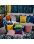 Nowoczesna aksamitna haftowana siatka geometryczna powłoczka na poduszkę domowa sofa dekoracyjna prosta poduszka do rzucania pos