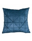 Nowoczesna aksamitna haftowana siatka geometryczna powłoczka na poduszkę domowa sofa dekoracyjna prosta poduszka do rzucania pos