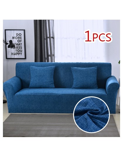 Slipcovers Elastic Stretch uniwersalna narzuta na sofę segmentowe pokrowce na meble salon narzuta na sofę L kształt fotel Home 1