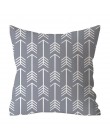 45*45CM geometryczny wzór skandynawski obicia na poduszki Tropic ananas rzuć poduszka pokrywa poduszka z poliestru Case Sofa pos