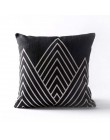 Nordic geometryczny poszewki na poduszki strzały jelenie Elk Sofa poduszki dekoracyjne poszewka na poduszkę 45*45 pościel beżowy
