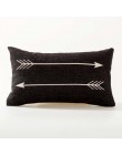 Nordic geometryczny poszewki na poduszki strzały jelenie Elk Sofa poduszki dekoracyjne poszewka na poduszkę 45*45 pościel beżowy