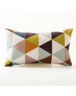 Nordic geometryczny poszewki na poduszki strzały jelenie Elk Sofa poduszki dekoracyjne poszewka na poduszkę 45*45 pościel beżowy