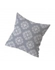 45*45CM geometryczny wzór skandynawski obicia na poduszki Tropic ananas rzuć poduszka pokrywa poduszka z poliestru Case Sofa pos