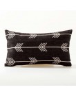 Nordic geometryczny poszewki na poduszki strzały jelenie Elk Sofa poduszki dekoracyjne poszewka na poduszkę 45*45 pościel beżowy