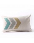 Nordic geometryczny poszewki na poduszki strzały jelenie Elk Sofa poduszki dekoracyjne poszewka na poduszkę 45*45 pościel beżowy