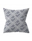 45*45CM geometryczny wzór skandynawski obicia na poduszki Tropic ananas rzuć poduszka pokrywa poduszka z poliestru Case Sofa pos