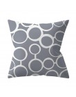 45*45CM geometryczny wzór skandynawski obicia na poduszki Tropic ananas rzuć poduszka pokrywa poduszka z poliestru Case Sofa pos
