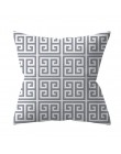 45*45CM geometryczny wzór skandynawski obicia na poduszki Tropic ananas rzuć poduszka pokrywa poduszka z poliestru Case Sofa pos