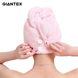 GIANTEX kobiety ręczniki łazienka ręcznik z mikrofibry ręcznik do włosów ręczniki dla dorosłych toallas serviette de bain reczni