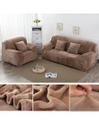 1pc ocieplane pluszem uniwersalna pokrowiec na kanapy All-inclusive elastyczna przekrój sofa cover anty-brudna narzuta na sofę s