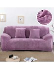 1pc ocieplane pluszem uniwersalna pokrowiec na kanapy All-inclusive elastyczna przekrój sofa cover anty-brudna narzuta na sofę s