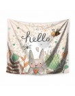 Miracille personalizowany gobelin z własnym obrazem poliester Home Decor ozdoba na ścianę obrazy ręcznik plażowy do salonu sypia