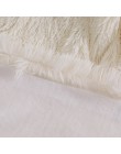 Super miękkie Fuzzy futro Faux eleganckie przytulne z puszystym rzut koc na łóżko Sofa narzuta długie kudłate miękka ciepła pośc