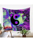 Trippy Alien by brizabazar gobelin akwarela wykładzina ścienna oko Trippy gobelin ściany wiszące Saucerman czary tapiz Dropship