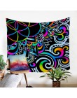 Trippy Alien by brizabazar gobelin akwarela wykładzina ścienna oko Trippy gobelin ściany wiszące Saucerman czary tapiz Dropship