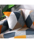 Geometryczny elastyczny pokrowiec na sofę uniwersalny elastyczny pokrowiec na kanapę dla różnych kształtów Sofa Loveseat krzesło