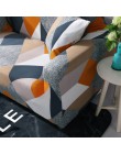 Geometryczny elastyczny pokrowiec na sofę uniwersalny elastyczny pokrowiec na kanapę dla różnych kształtów Sofa Loveseat krzesło
