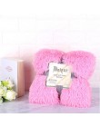 Super miękkie Fuzzy futro Faux eleganckie przytulne z puszystym rzut koc na łóżko Sofa narzuta długie kudłate miękka ciepła pośc