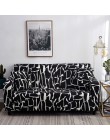 Geometryczny elastyczny pokrowiec na sofę uniwersalny elastyczny pokrowiec na kanapę dla różnych kształtów Sofa Loveseat krzesło