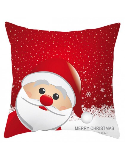 2019 nowe, wesołe, boże narodzenie santa Claus obicia na poduszki boże narodzenie samochód domowa sofa poszewka dekoracyjna plus