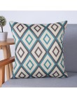 Geometryczna poduszka pokrywa poduszki dekoracyjne krzesło almofadas para poszewka na poduszkę cojines poduszki poduszki home de