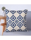 Geometryczna poduszka pokrywa poduszki dekoracyjne krzesło almofadas para poszewka na poduszkę cojines poduszki poduszki home de