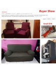Elastyczne narzuta na sofę jednolity kolor w kształcie litery L fotel poszewki na kanapę 1/2/3/4 Sofa do siedzenia narzuta na so
