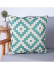 Geometryczna poduszka pokrywa poduszki dekoracyjne krzesło almofadas para poszewka na poduszkę cojines poduszki poduszki home de