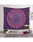 Indian Mandala Tapestry Wall Hanging Sandy Beach rzut dywan koc Camping namiot podróży materac czeski karimata gobeliny