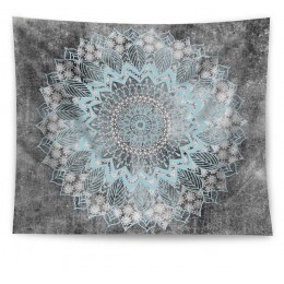 Indian Mandala Tapestry Wall Hanging Sandy Beach rzut dywan koc Camping namiot podróży materac czeski karimata gobeliny