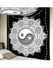 Indian Mandala Tapestry Wall Hanging Sandy Beach rzut dywan koc Camping namiot podróży materac czeski karimata gobeliny