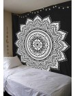 Indian Mandala Tapestry Wall Hanging Sandy Beach rzut dywan koc Camping namiot podróży materac czeski karimata gobeliny