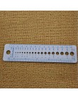 ZOTOONE rozmiary uk us kanada akcesoria dziewiarskie igły Gauge Cal szycia linijka CM 2-10mm rozmiar miara przyrządy do szycia G