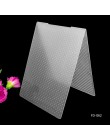 2019 New Arrival księga gości wzór w kropki DIY cięcie papieru umiera Scrapbooking plastikowe tłoczenie Folder rozmiar 10.5*15.5